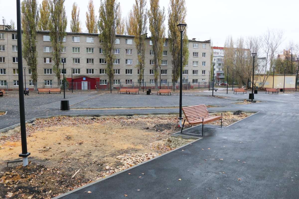В Студенческом городке пустырь превратили в общественное пространство