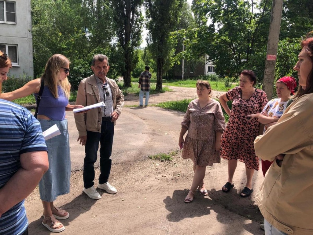В жилом районе Матырский благодаря программе «Мой двор» благоустроят несколько дворов