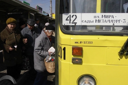 Бесплатные садоводческие автобусы будут работать по графику прошлого года