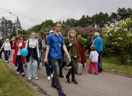 Члены «Клуба городского жителя» побывали на фестивале «Сиреневый рай»