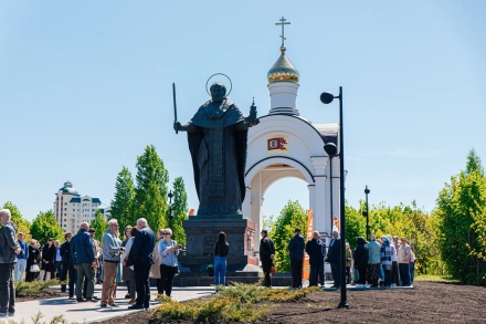 В Молодёжном парке открыли часовню в честь 80-летия Победы