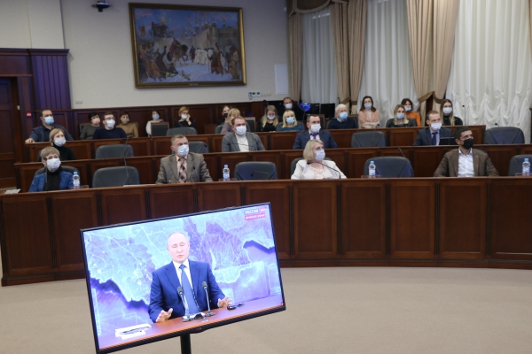 Александр Афанасьев: пресс-конференция Президента РФ Владимира Путина- это важное событие в политической жизни страны