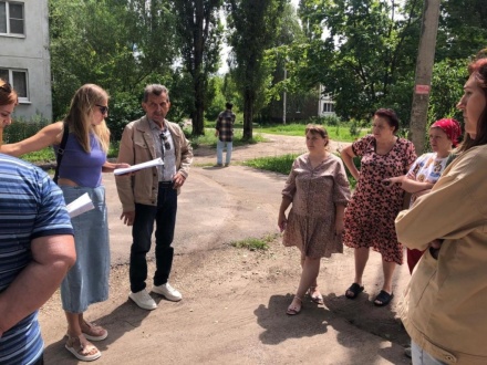 В жилом районе Матырский благодаря программе «Мой двор» благоустроят несколько дворов