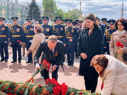 Память погибших в Великой Отечественной войне почтили в Липецке