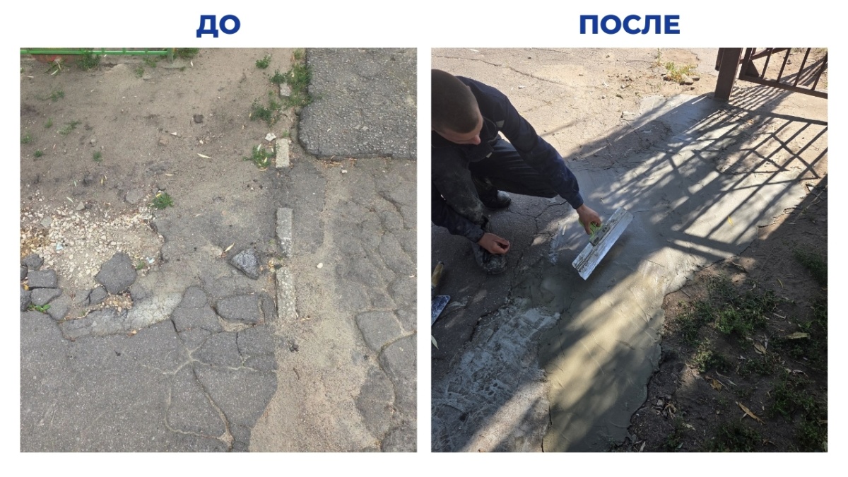 Станислав Каменецкий помог с благоустройством у детсада