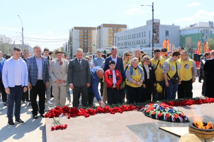 Депутаты горсовета приняли участие в юбилейной передаче «Огня Памяти»